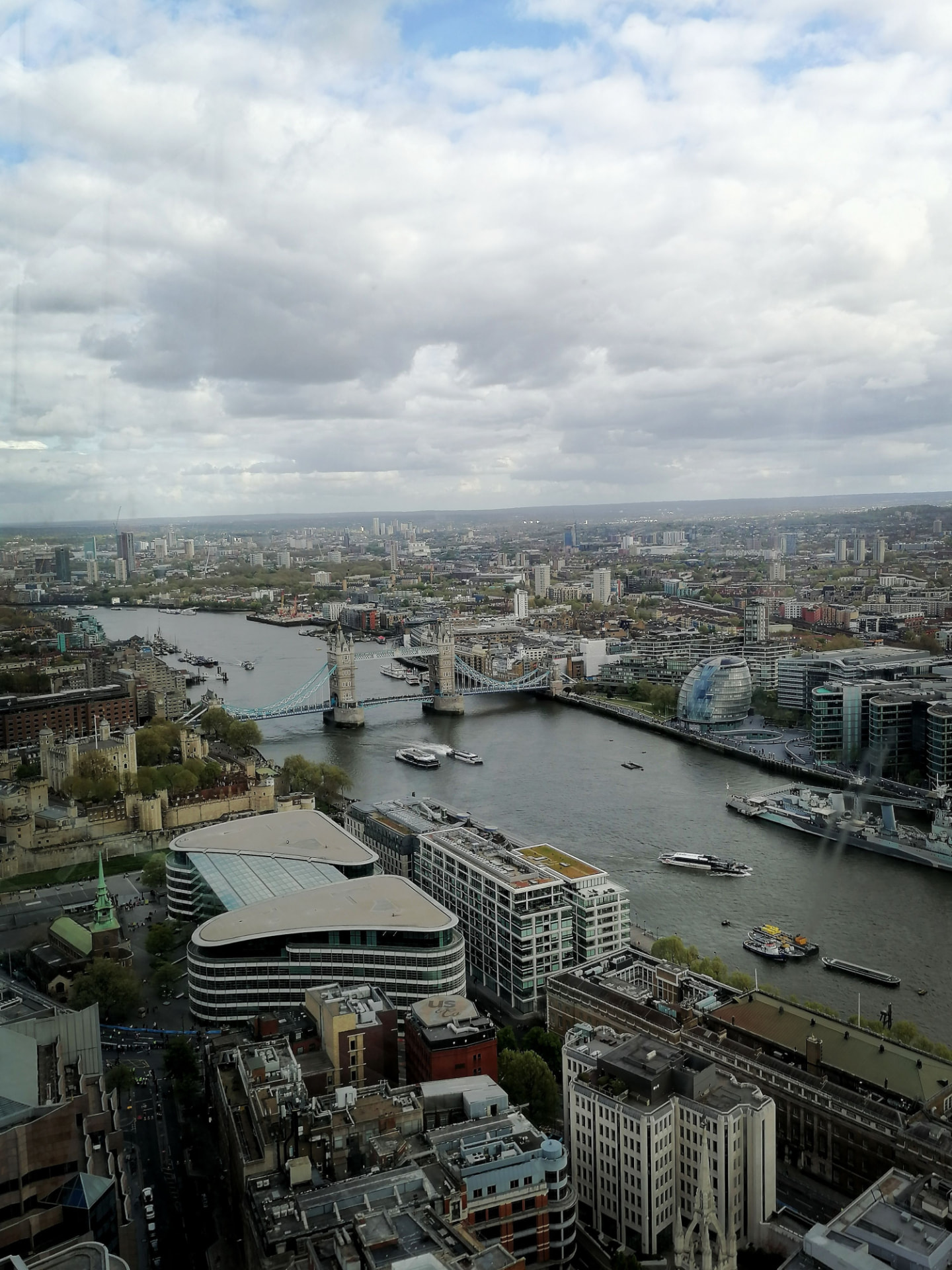 Vista aérea de Londres